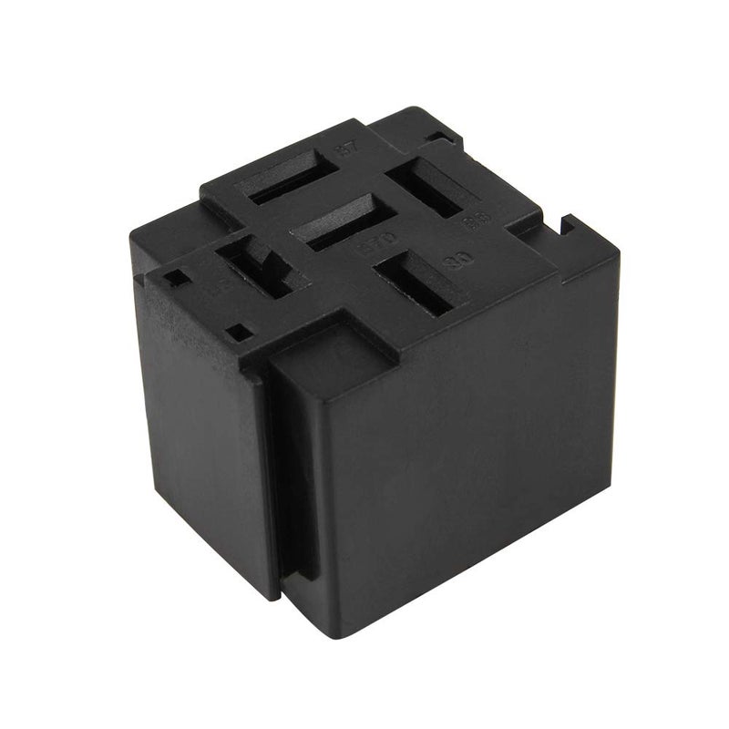 Senzeal 30A 5 Pin Relay Connector Socket with 25 x 6.3mm Terminals Car Truck Vehicle Relay Case Holder,Pack of 5 - Image 4